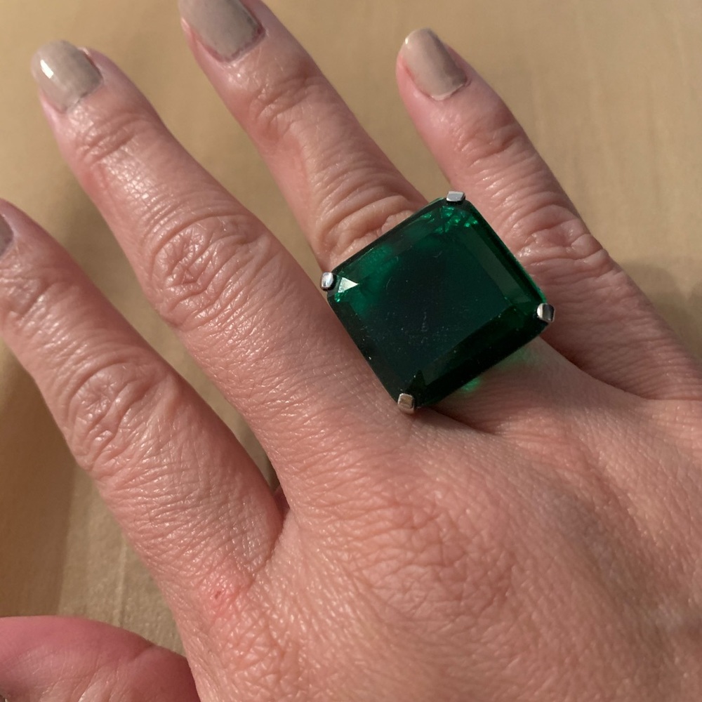 Two statement costume rings